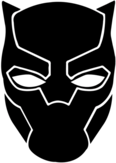 Black panther logo simbolo