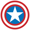 Capitão America logo simbolo